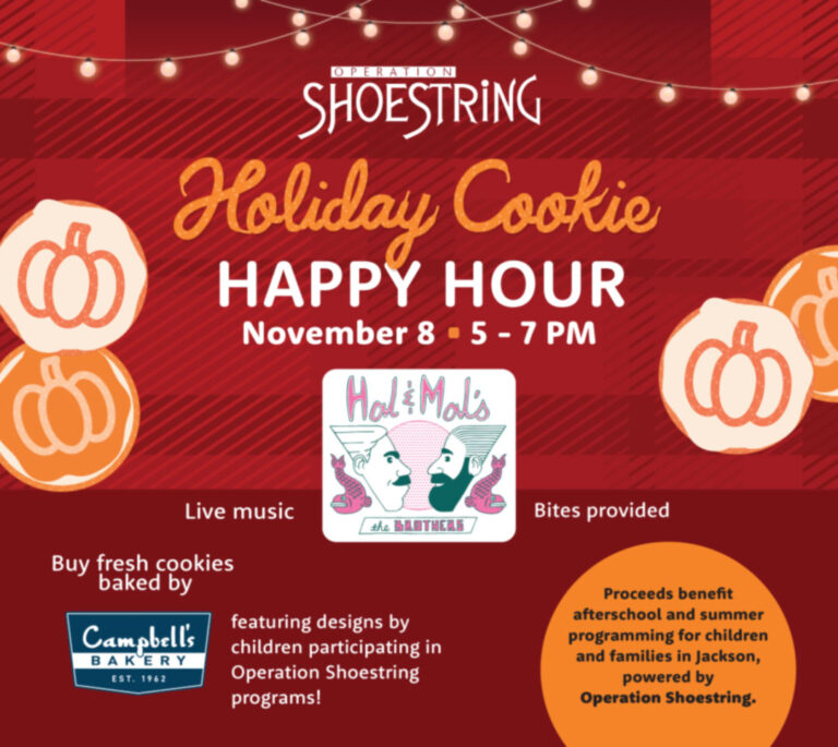 Holiday Cookie Happy Hour invite; details in post